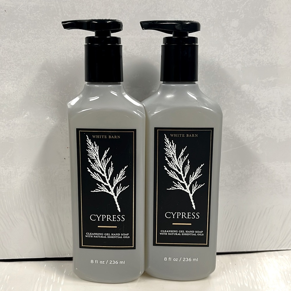 Bath & Body Works White Barn Cypress Hand Soap [Set of 2] - NWT